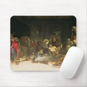 Tapis De Souris St Roch traitant la peste (Avec souris)