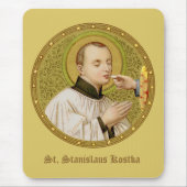 Tapis De Souris St. Stanislaus Kostka (SNV 25) (Rnd Im) Vert (Devant)