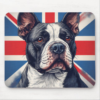 Tapis de souris Staffordshire Bull Terrier Royaume