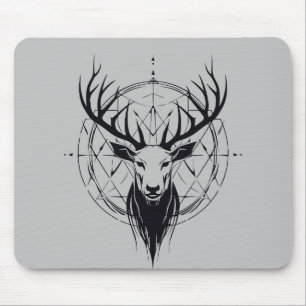 Tapis De Souris Stag Deer Animal Freedom World Wildlife Wonder Art