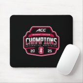 Tapis De Souris Stanford Cardinal Acc Champs 2025 Women's Soccer  (Avec souris)