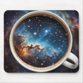 Tapis De Souris Star Constellation dans une coupe de café (Devant)