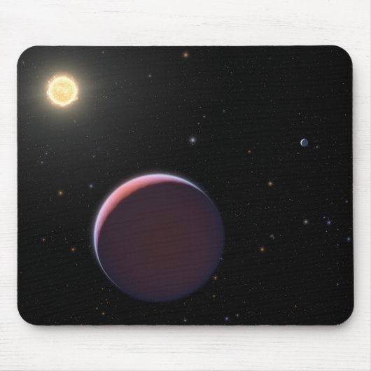 Tapis De Souris Star Kepler 51 et Trois planètes géantes comme le (Devant)