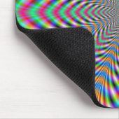 Tapis De Souris Star Psychedelic Mousepad (Coin)