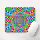 Tapis De Souris Star Psychedelic Mousepad (Avec souris)