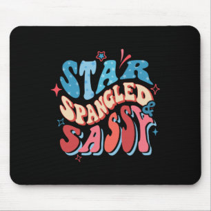 Tapis De Souris Star Spangangé Et Sy Fête de l'Indépendance Super