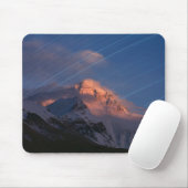 Tapis De Souris Star Trail | Mt Everest Tibet, Chine (Avec souris)