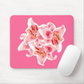 Tapis De Souris Stargazer Lilies (Avec souris)