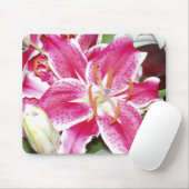 Tapis De Souris Stargazer Lily Mousepad (Avec souris)