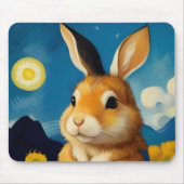 Tapis De Souris Starry Bunny Mousepad (Devant)