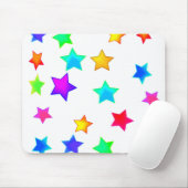 Tapis De Souris Stars colorés Mousepad (Avec souris)