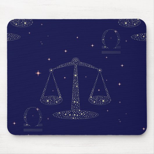 Tapis De Souris stars libra (Devant)