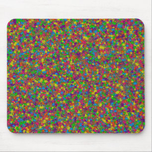 Tapis De Souris Stars-Mousepad en métal coloré