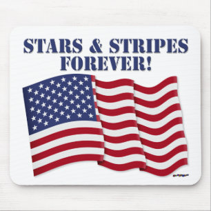 TAPIS DE SOURIS STARS & STRIPES POUR TOUJOURS !