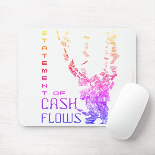 Tapis De Souris "Statement Of Cash Flows" (Avec souris)