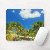 Tapis De Souris Station balnéaire tropicale, Belize (Avec souris)