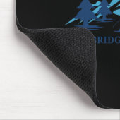 Tapis De Souris Station de ski Bridger Bowl Montana Ski (Coin)