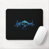 Tapis De Souris Station de ski de Bruce Skier (Avec souris)