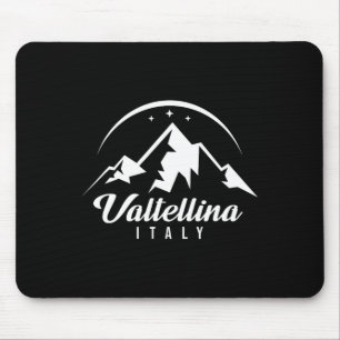 Tapis De Souris Station de ski de Valtellina Italie Ski Snowboard