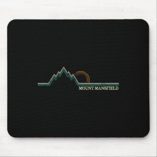 Tapis De Souris Station de ski et de snowboard Mount Mansfield Ver