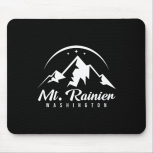 Tapis De Souris Station de ski Mount Rainier Washington Ski Snowbo