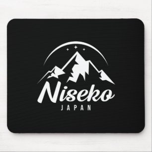Tapis De Souris Station de ski Niseko Japan Ski Snowboard