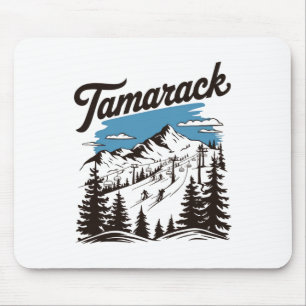 Tapis De Souris Station de ski Tamarack Idaho Ski Ski 2