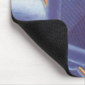 Tapis De Souris Station spatial en orbite de science-fiction vinta (Coin)