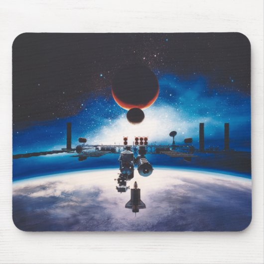 Tapis De Souris Station spatiale de liberté Mousepad (Devant)