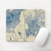 Tapis De Souris Statistiques de l'état civil, recensement des État (Avec souris)