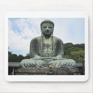 Tapis De Souris Statue de Bouddha Bouddhisme