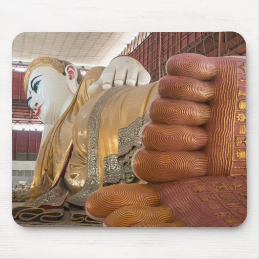 Tapis De Souris Statue de Bouddha Pieds (Devant)