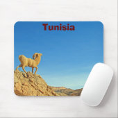 Tapis De Souris Statue de chèvre tunisienne (Avec souris)