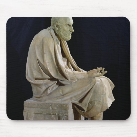 Tapis De Souris Statue de Chrysippus le philosophe grec (Devant)