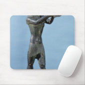 Tapis De Souris Statue de Dieu Horus faisant une boisson (Avec souris)