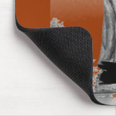 Tapis De Souris Statue de Fort McHenry B+W (Coin)