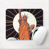 Tapis De Souris Statue de la liberté (Avec souris)