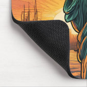 Tapis de souris statue de la liberté (Coin)