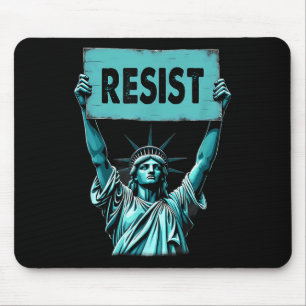 Tapis De Souris Statue De La Liberté 4 juillet Patriotique Résiste