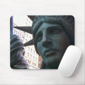 Tapis De Souris Statue de la liberté Mousepad (Avec souris)