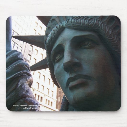 Tapis De Souris Statue de la liberté Mousepad (Devant)