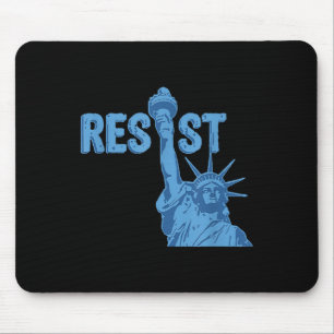 Tapis De Souris Statue De La Liberté Résiste Graphique #Résister A