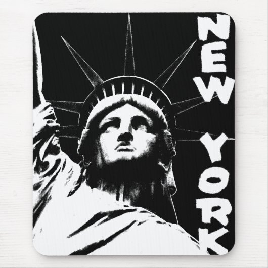 Tapis De Souris Statue de New York Mousepad des cadeaux de (Devant)