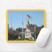 Tapis De Souris Statue de St Jeanne d'Arc (Avec souris)