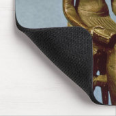 Tapis De Souris Statue posée d'Imhotep tenant un ouvert (Coin)