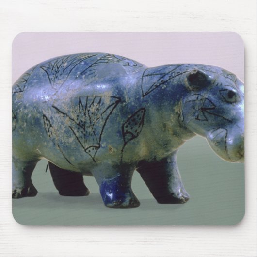 Tapis De Souris Statuette d'un hippopotame (Devant)