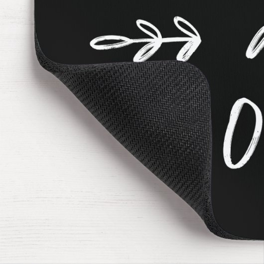 Tapis De Souris Stay home | Main Drawn (Coin)