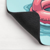 Tapis De Souris Stayin’ En Mer Funny Flamant rose Pool Flottant Re (Coin)