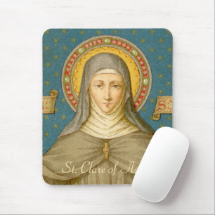 Tapis De Souris Ste Claire d'Assise (SAU 027)