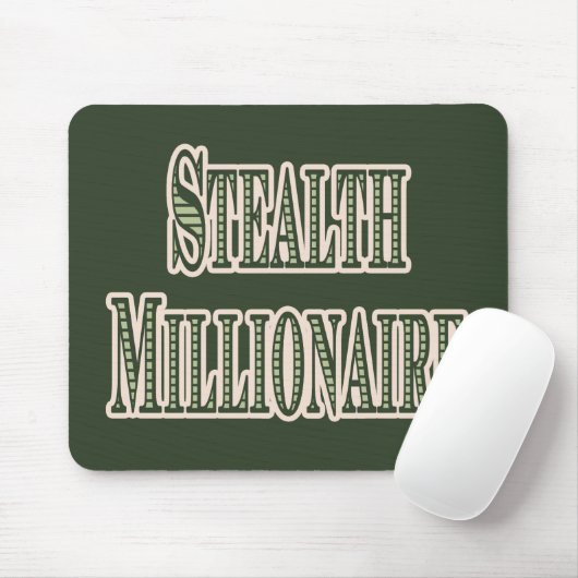 Tapis De Souris Stealth Millionaire (Avec souris)